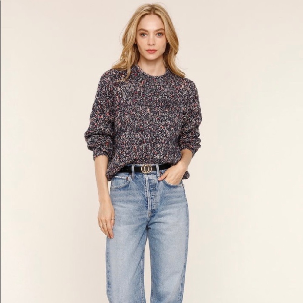 Heartloom Alysha Sweater Navy-Multi Size XS